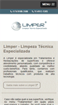 Mobile Screenshot of limper.com.br